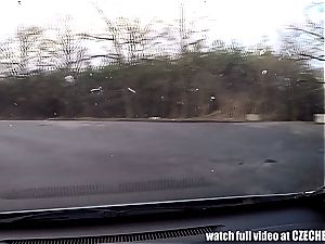 red-hot escort plowed in car